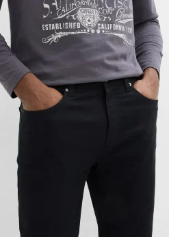 Pantalon droit et extensible, coupe classique