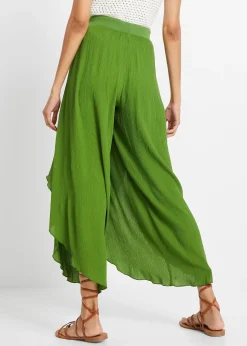 Pantalon effet froissé