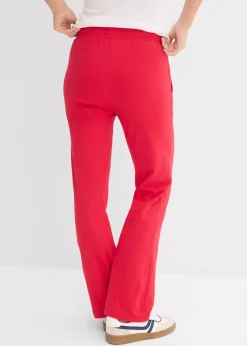 Pantalon en coton extensible