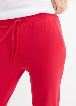 Pantalon en coton extensible