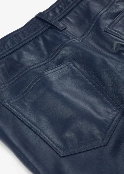 Pantalon en cuir d’agneau nappa