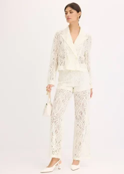 Pantalon en dentelle