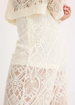 Pantalon en dentelle