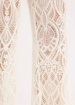 Pantalon en dentelle