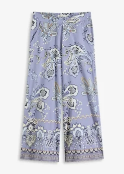 Pantalon en jersey à imprimé paisley
