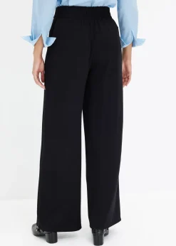 Pantalon en jersey à patte décorative