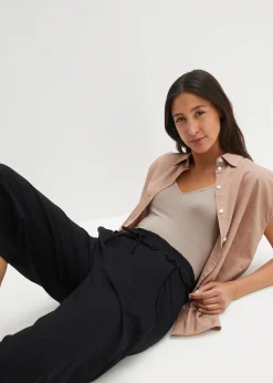 Pantalon en jersey coton extensible