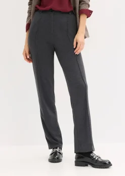 Pantalon en jersey coton avec passepoil
