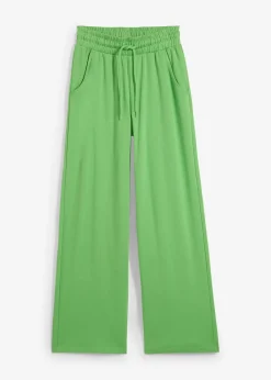Pantalon en jersey interlock