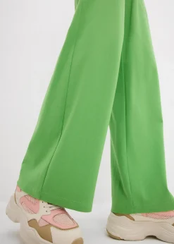 Pantalon en jersey interlock