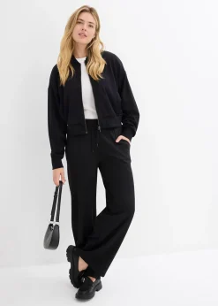 Pantalon en jersey interlock