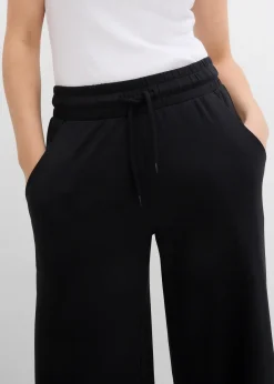 Pantalon en jersey interlock