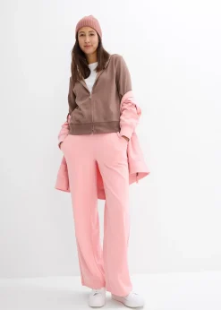 Pantalon en jersey interlock