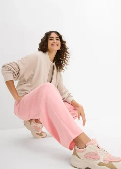 Pantalon en jersey interlock