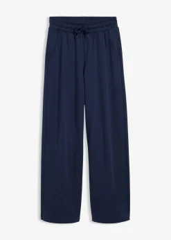 Pantalon en jersey interlock