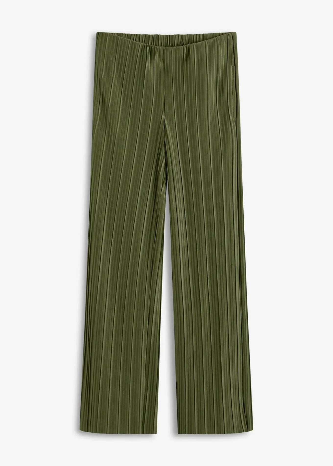 Pantalon en jersey plissé