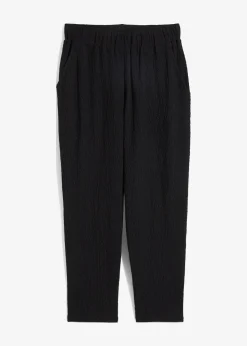 Pantalon en jersey texturé