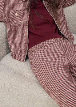 Pantalon en laine majoritaire