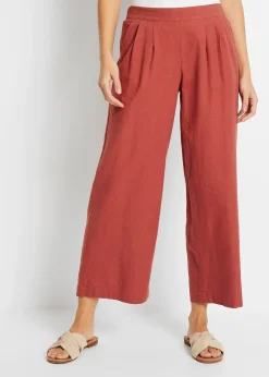 Pantalon en lin majoritaire