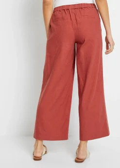 Pantalon en lin majoritaire