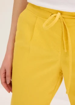 Pantalon en lin mélangé