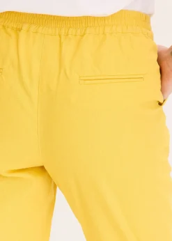 Pantalon en lin mélangé