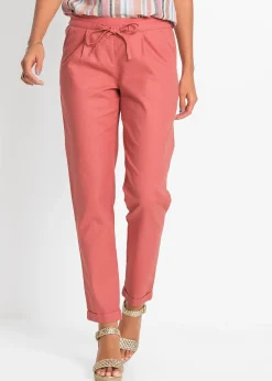 Pantalon en lin mélangé