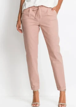 Pantalon en lin mélangé