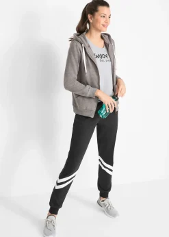 Pantalon en molleton à rayures