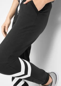 Pantalon en molleton à rayures