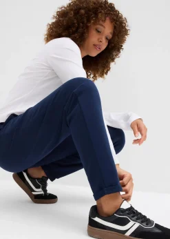 Pantalon en molleton, taille élastiquée