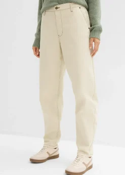 Pantalon en twill barrel