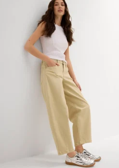 Pantalon en twill de coton extensible
