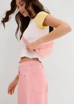 Pantalon en twill de coton extensible