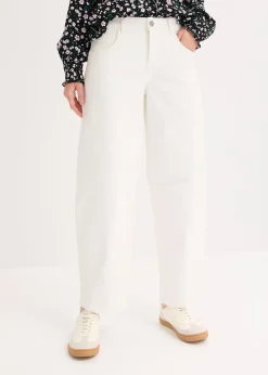 Pantalon en twill de coton extensible