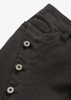 Pantalon en twill de coton extensible