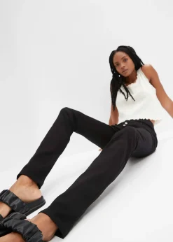 Pantalon en twill extensible