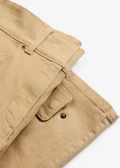 Pantalon en twill, taille haute