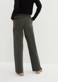 Pantalon en velours côtelé extensible