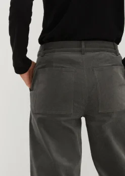 Pantalon en velours côtelé extensible