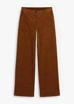 Pantalon en velours côtelé extensible