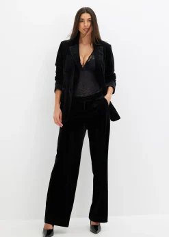Pantalon en velours doux