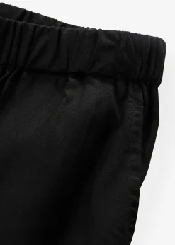 Pantalon en viscose avec taille élastiquée