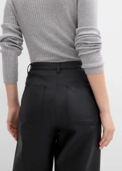 Pantalon enduit