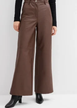 Pantalon enduit