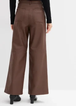 Pantalon enduit
