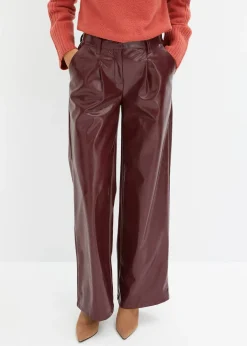 Pantalon enduit