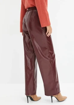Pantalon enduit