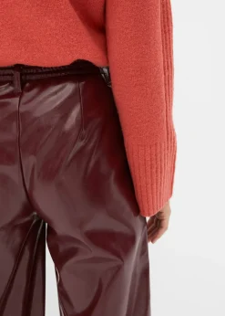 Pantalon enduit