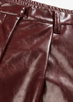 Pantalon enduit